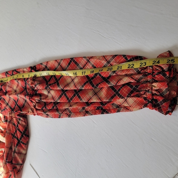 Tommy Hilfiger Ruffled Chiffon Dress. - Picture 8 of 9